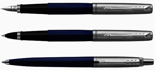 Balpen Parker Jotter Original navy blue CT medium-3