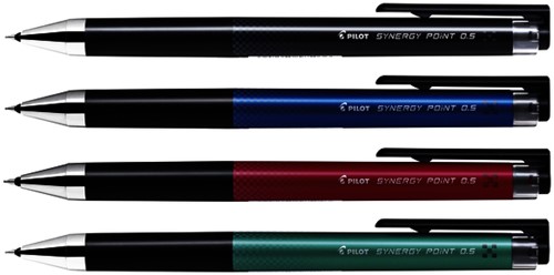 Gelschrijver Pilot Synergy point fijn rood-2