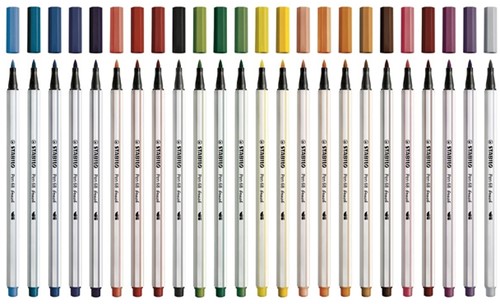 Brushstift STABILO Pen 568/36 smaragdgroen-2