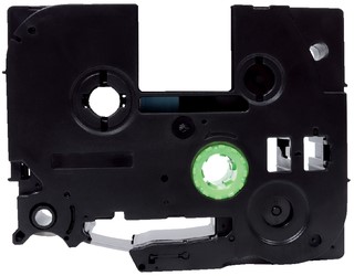 Labeltape Quantore TZe-241 18mmx8m wit/zwart-2