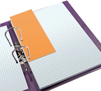 Scheidingsstrook Oxford duo 240x105mm oranje 60 stuks-3