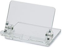 Telefoonstandaard MAUL 97x105x76mm standhoek instelbaar acryl