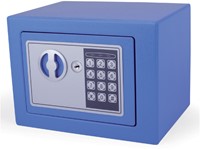 Kluis Pavo mini elektronisch 230x170x170mm blauw-1