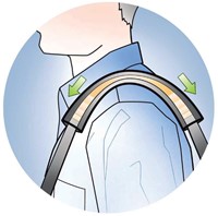 Laptoptas trolley Kensington contour 17" zwart-2