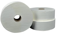 Toiletpapier Cleaninq T1 jumbo groot 2-laags 6x380m wit-1