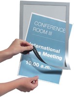 Duraframe Durable 488223 A4 zilvergrijs 10 stuks-2