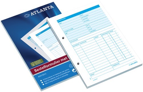 Bestelformulier Djois Atlanta  A5 zelfkopiërend wit