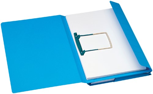 Combimap Secolor folio 1 klep recycled 250gr blauw