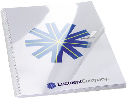 Voorblad GBC A3 PVC 300micron transparant 100 stuks