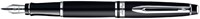 Vulpen Waterman Expert black lacquer CT medium