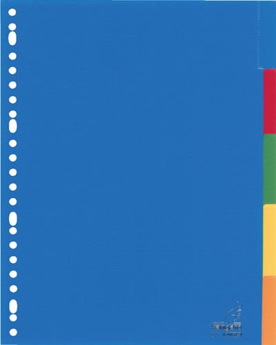 Tabbladen Kangaro 23-gaats A405FM 5-delig + venster assorti PP