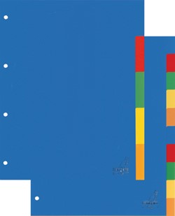 Tabbladen A4 4-gaats