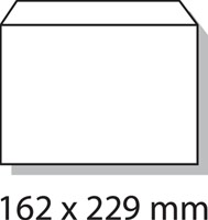 Envelop Quantore bank C5 162x229mm zelfklevend wit 500 stuks-2