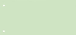Scheidingsstrook Qbasic 225x120mm 50 stuks groen