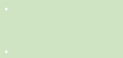 Scheidingsstrook Qbasic 240x105mm 50 stuks groen