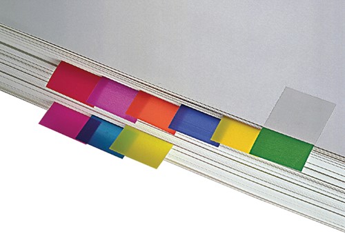 Indextabs Post-it 680 25.4x43.2mm felblauw 50 tabs-2