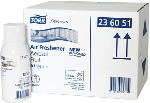 Luchtverfrisser Tork A1 Premium spray tropisch fruit 236051-3