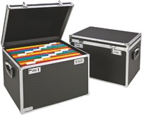 Hangmappenkoffer afsluitbaar Leitz 6714 zwart-1