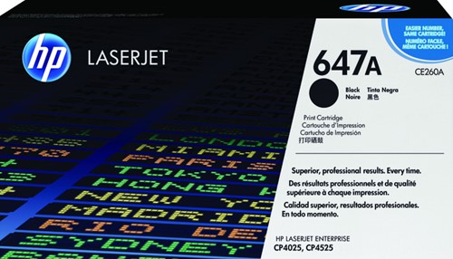 Tonercartridge HP CE260A 647A zwart