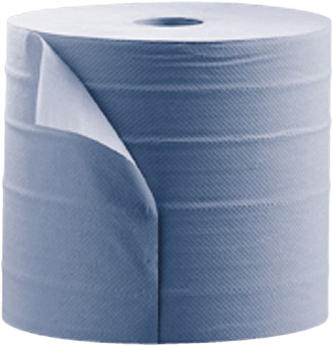 Poetspapier Satino CR1 Comfort 2-laags 1000 vel blauw 305310-2