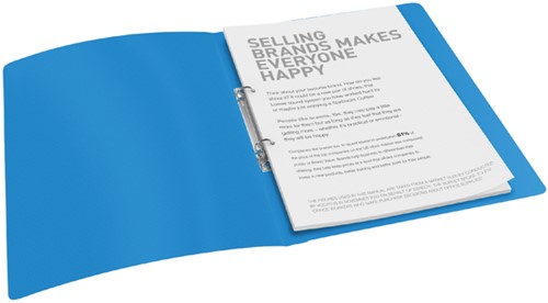 Ringband Esselte VIVIDA A4 2-rings O-mechaniek 16mm PP assorti-3