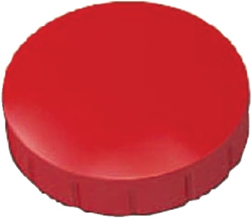 Magneet MAUL Solid 20mm 300gr rood 10 stuks