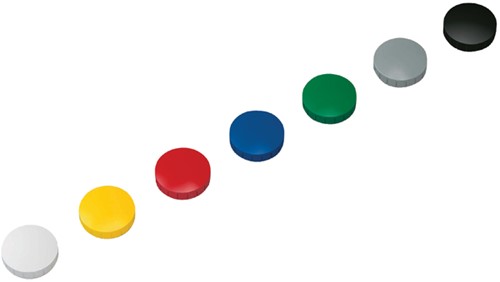 Magneet MAUL Solid 15mm 150gr blauw 10 stuks-2