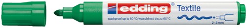 Textielmarker edding 4500 rond 2-3mm groen