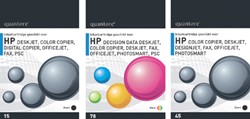 Quantore inkjetcartridges