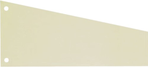 Scheidingsstrook Elba trapezium  240x105/55mm 190gr geel