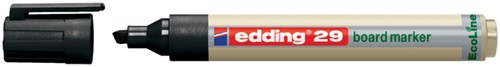 Whiteboardmarker edding 29 EcoLine schuin 1-5mm zwart