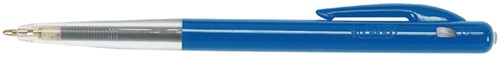 Balpen Bic M10 ean per stuk medium blauw
