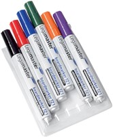Whiteboardmarker Legamaster TZ 1 rond 1.5-3mm assorti set à 6 stuks