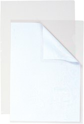 Insteekmap L-model Qbasic A4 PP 0.09mm nerf 100 stuks