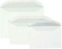 Envelop Quantore bank C6 114x162mm zelfklevend wit 100 stuks-2