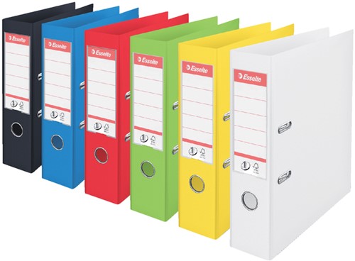Ordner Esselte No.1 Power VIVIDA 75mm 30% gerecycled PP folie geel-2