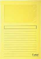 Venstermap Exacompta Forever L-model 120gr geel 100 stuks