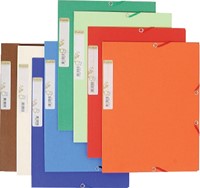 Elastomap Exacompta Forever A4 3 kleppen 380gr donkergroen-2