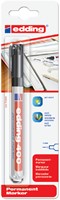Viltstift edding 400 rond 1mm zwart blister à 1 stuk