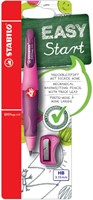 Vulpotlood STABILO Easyergo HB 3.15mm rechts roze/lila slijper blister