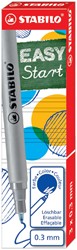 Rollerpenvulling STABILO Easyoriginal fijn blauw doosje à 3 stuks