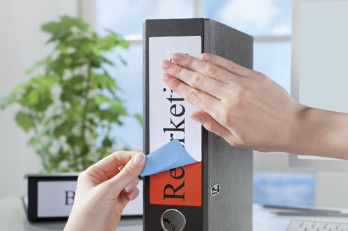 Rugetiket Avery Zweckform breed 59x192mm zelfklevend wit 25 vel-3