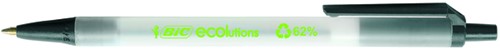 Balpen Bic Ecolutions medium zwart