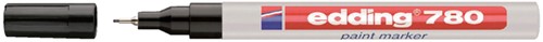 Paintmarker edding 780 op oliebasis 0.8mm zwart