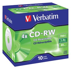 Rewritable cd's