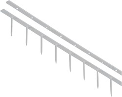 Surebindstrip GBC 25mm 10-pins wit 100 stuks