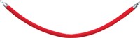Afzetkoord Securit 150cm rood met chroome knop-3