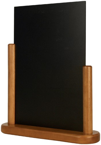 Krijtbord Securit 323x270x71mm teak hout