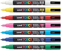 Paintmarker Uni POSCA PC3M fijn wit-2