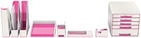 Brievenbak Leitz WOW wit/roze-3